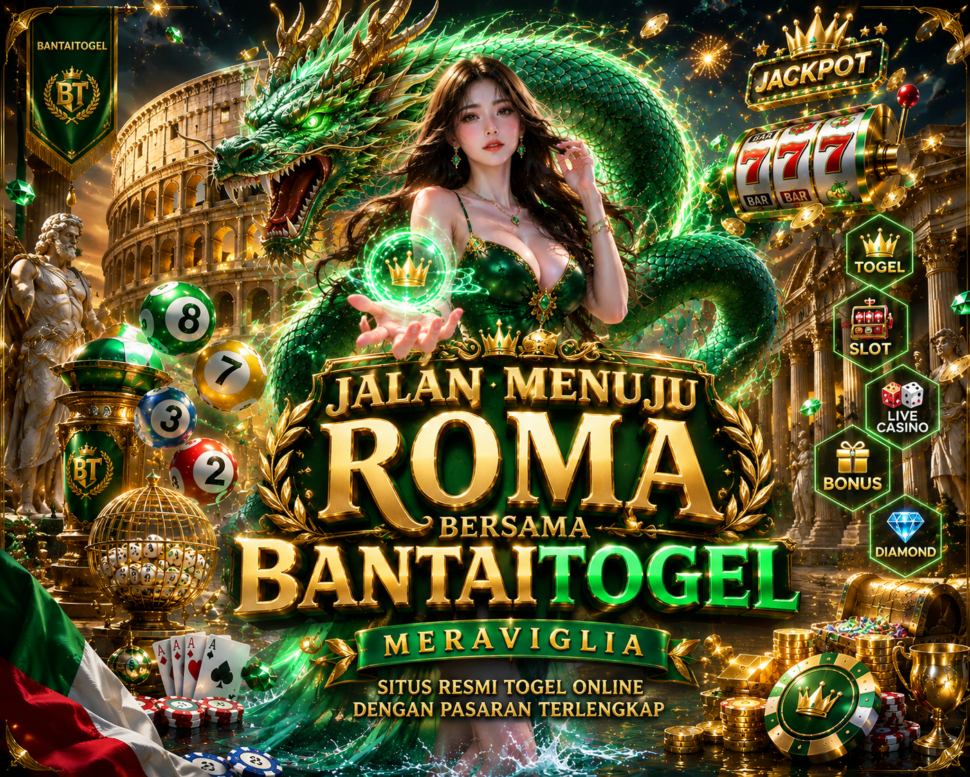 Jalan Menuju Roma Bersama BANTAITOGEL : Meraviglia Situs Resmi Togel Online Dengan Pasaran Terlengkap